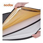 Reflector 5 en 1 Godox de 110 cm con Superficies Intercambiables 6