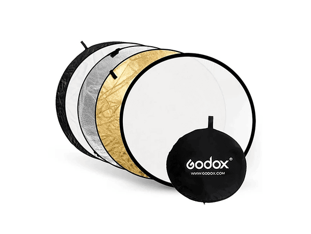 Reflector 5 en 1 Godox de 110 cm con Superficies Intercambiables
