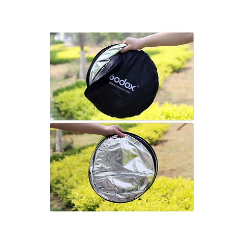 Reflector 5 en 1 Godox de 110 cm con Superficies Intercambiables