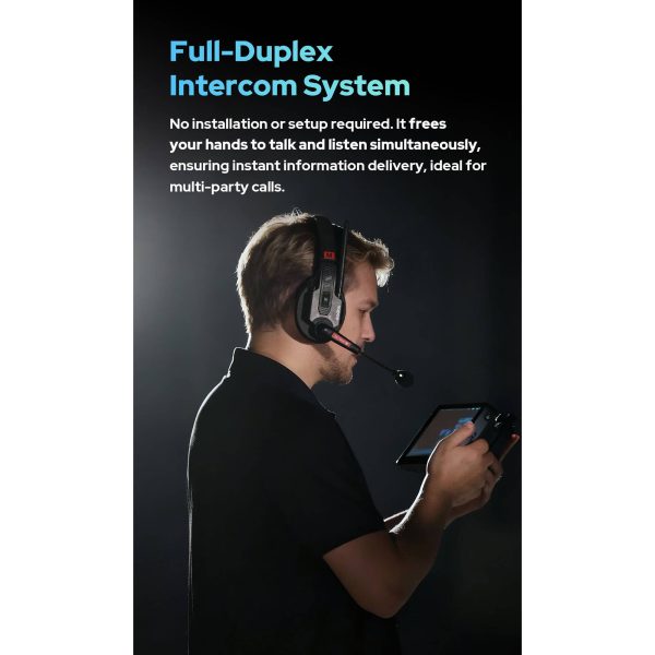 Sistema de Intercomunicación Inalámbrico Godox SkyTalk Air 5S para 5 Personas 4