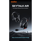 Sistema de Intercomunicación Inalámbrico Godox SkyTalk Air 5S para 5 Personas 5