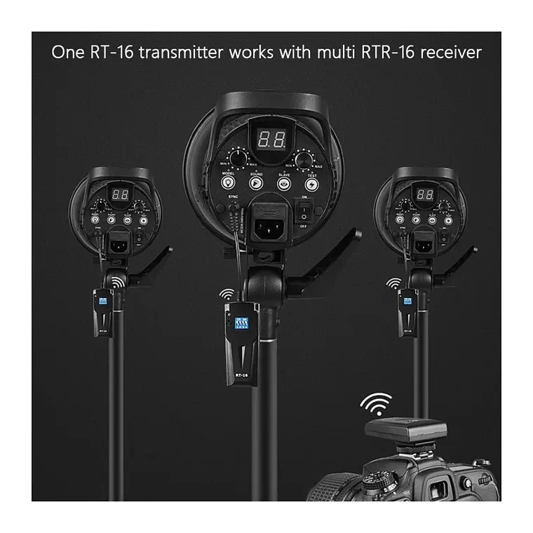 Receptor de Radio Godox RTR-16 con Conector 3,5 mm 3