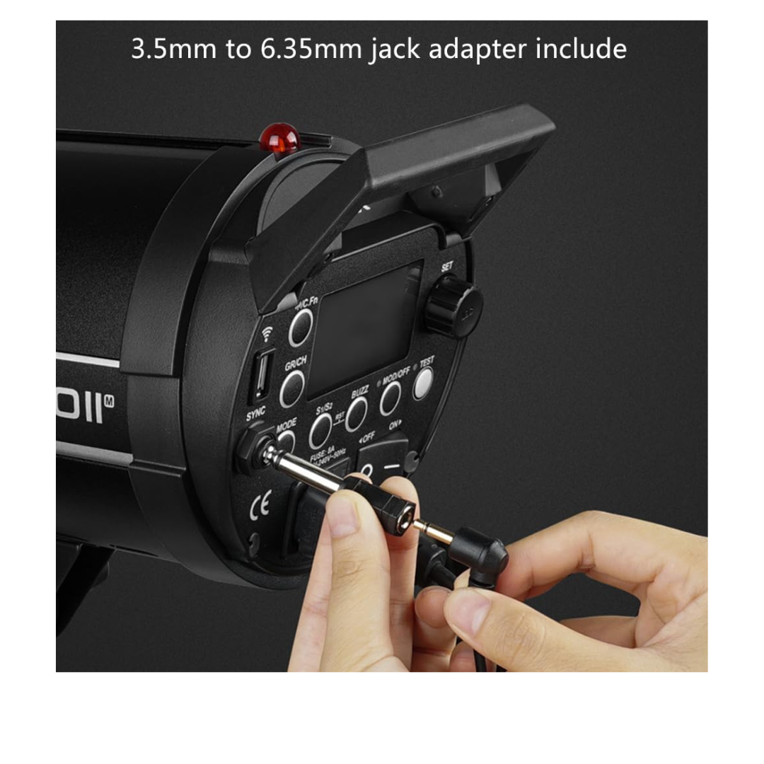 Receptor de Radio Godox RTR-16 con Conector 3,5 mm 4