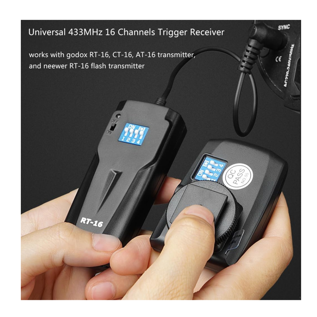 Receptor de Radio Godox RTR-16 con Conector 3,5 mm 2