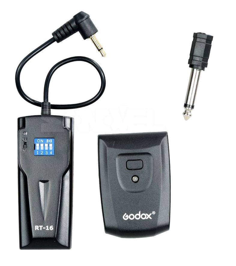Disparador de Radio Godox RT-16 para Flash de Estudio 1