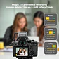 Micrófono Lavalier Inalámbrico Doble Godox Magic XT1-C de 2,4 GHz con Conector USB-C - Miniatura 5