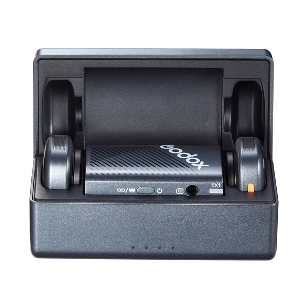 Micrófono Lavalier Inalámbrico Doble Godox Cube-C Combo Kit 1 para Cámaras y USB-C 10