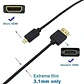 Cable HDMI a Micro HDMI Godox Macho a Macho - Miniatura 4