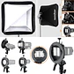 Softbox Godox de 60 × 60 cm con Adaptador Bowens para Flashes  - Miniatura 6