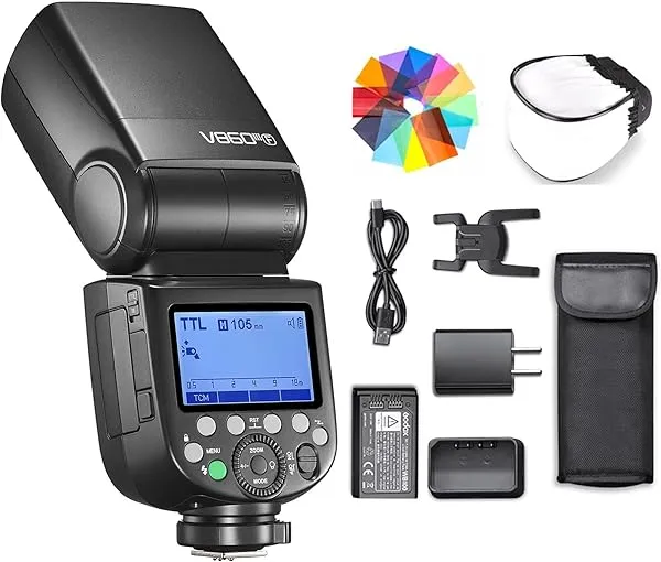 Flash Godox Ving V860III TTL Kit para Cámaras Fujifilm  1