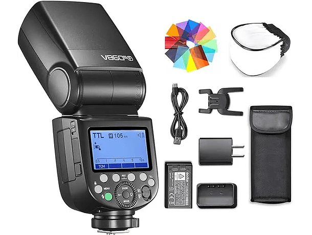 Flash Godox Ving V860III TTL Kit para Cámaras Fujifilm 