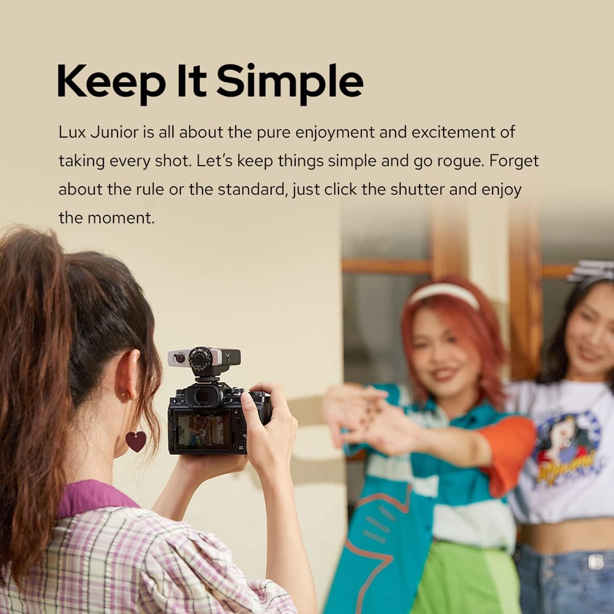 Flash Retro Godox LUX Junior para Cámaras 7