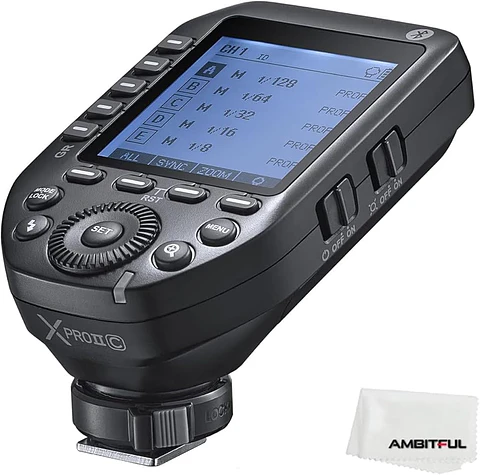 Trigger Godox Xpro II C TTL con HSS y Bluetooth para Cámaras Canon
