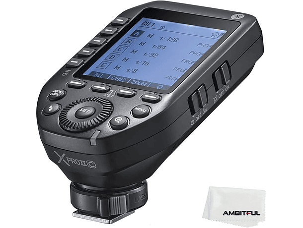 Trigger Godox Xpro II C TTL con HSS y Bluetooth para Cámaras Canon