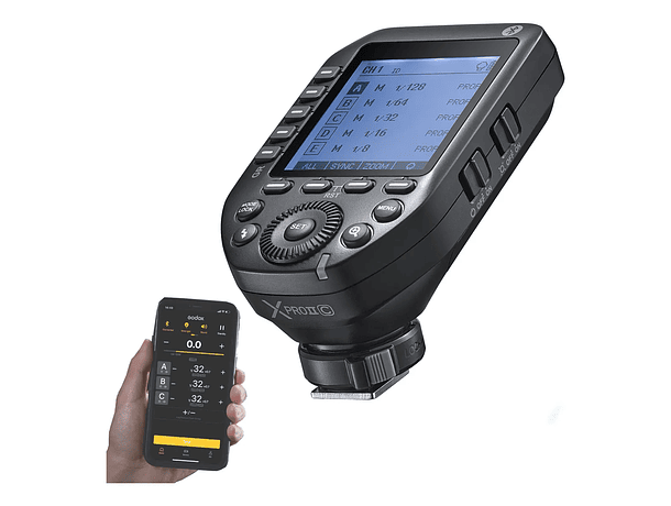 Trigger Godox Xpro II C TTL con HSS y Bluetooth para Cámaras Canon