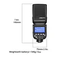 Flash Godox Ving V860III TTL Kit para Cámaras Canon  - Miniatura 4