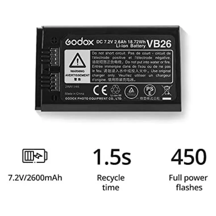 Flash Godox Ving V860III TTL Kit para Cámaras Canon  6