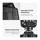 Flash Godox Ving V860III TTL Kit para Cámaras Canon  5