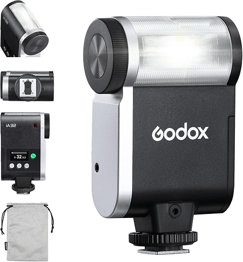 Flash Mini Godox iA32 de Contacto Central