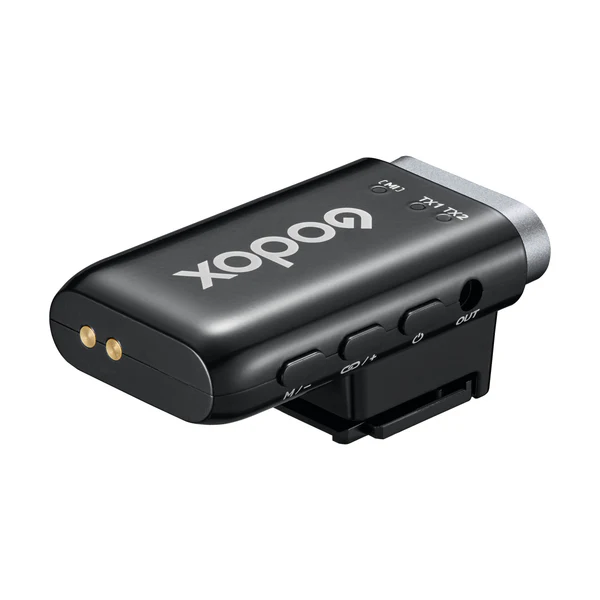 Micrófono Godox Lavalier Inalámbrico Doble Sony WEC-S Kit 2 para Cámaras Sony y Dispositivos Móvile 7