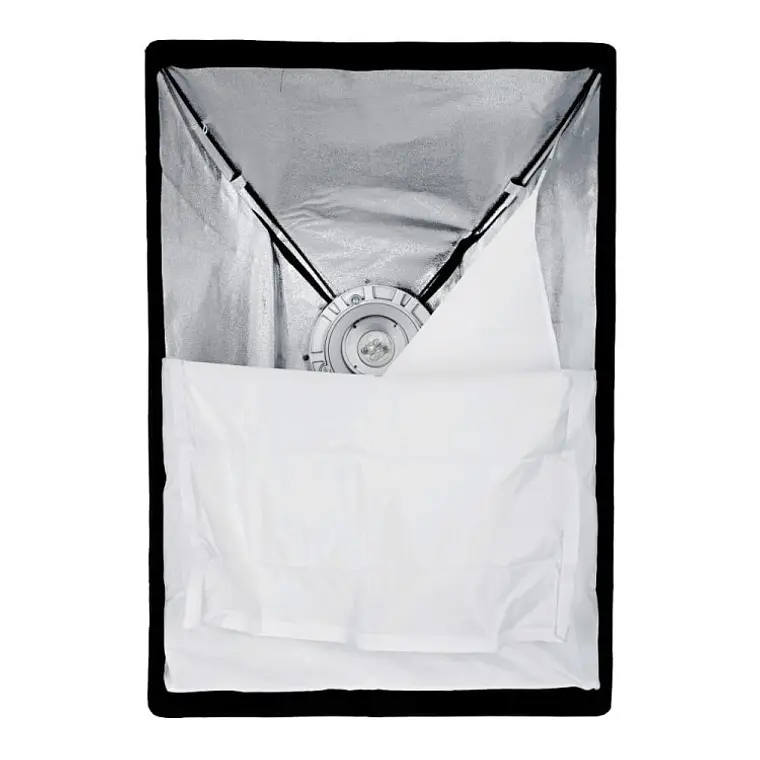 Softbox Godox de 60 × 90 cm con Grilla y Montura Bowens 3