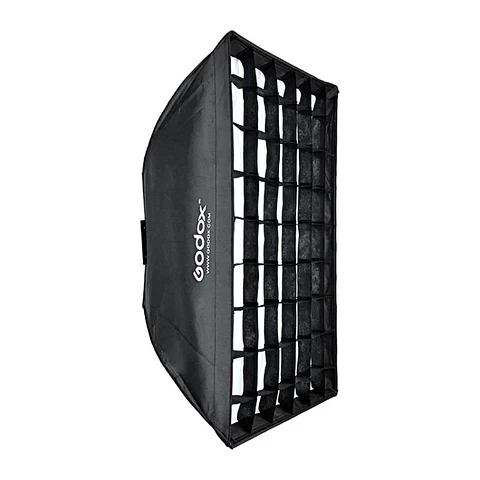 Softbox Godox de 60 × 90 cm con Grilla y Montura Bowens