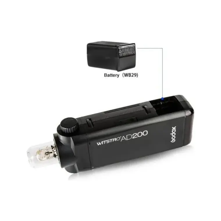 Batería Recargable Godox WB29 para Flash Witstro AD200  2