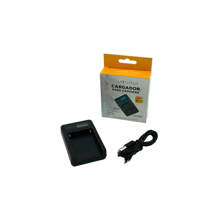 Cargador Doble Iluminus para Baterías LP-E8 4
