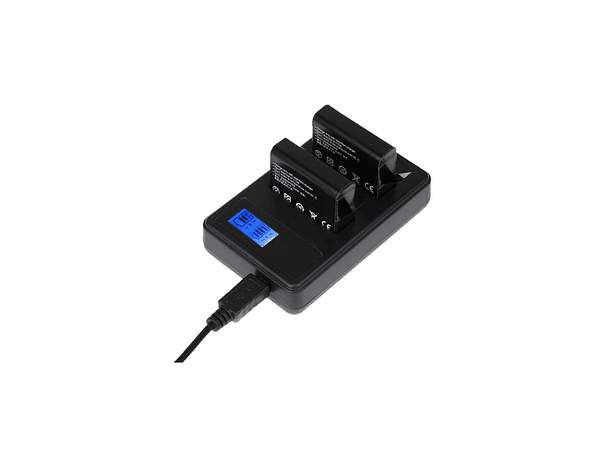 Cargador Doble Iluminus para Baterías LP-E8