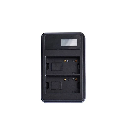 Cargador Doble Iluminus para Baterías Canon LP-E10 - USB
