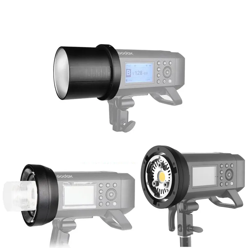 Adaptador de Montura Bowens Godox para Flash AD400Pro 6