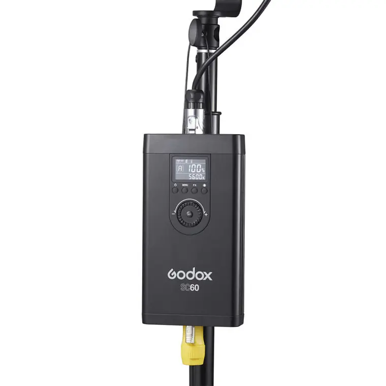 Cañón LED Godox S60 con Control de Enfoque para Luz Concentrada 5