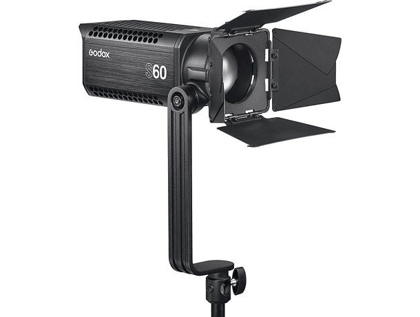 Cañón LED Godox S60 con Control de Enfoque para Luz Concentrada