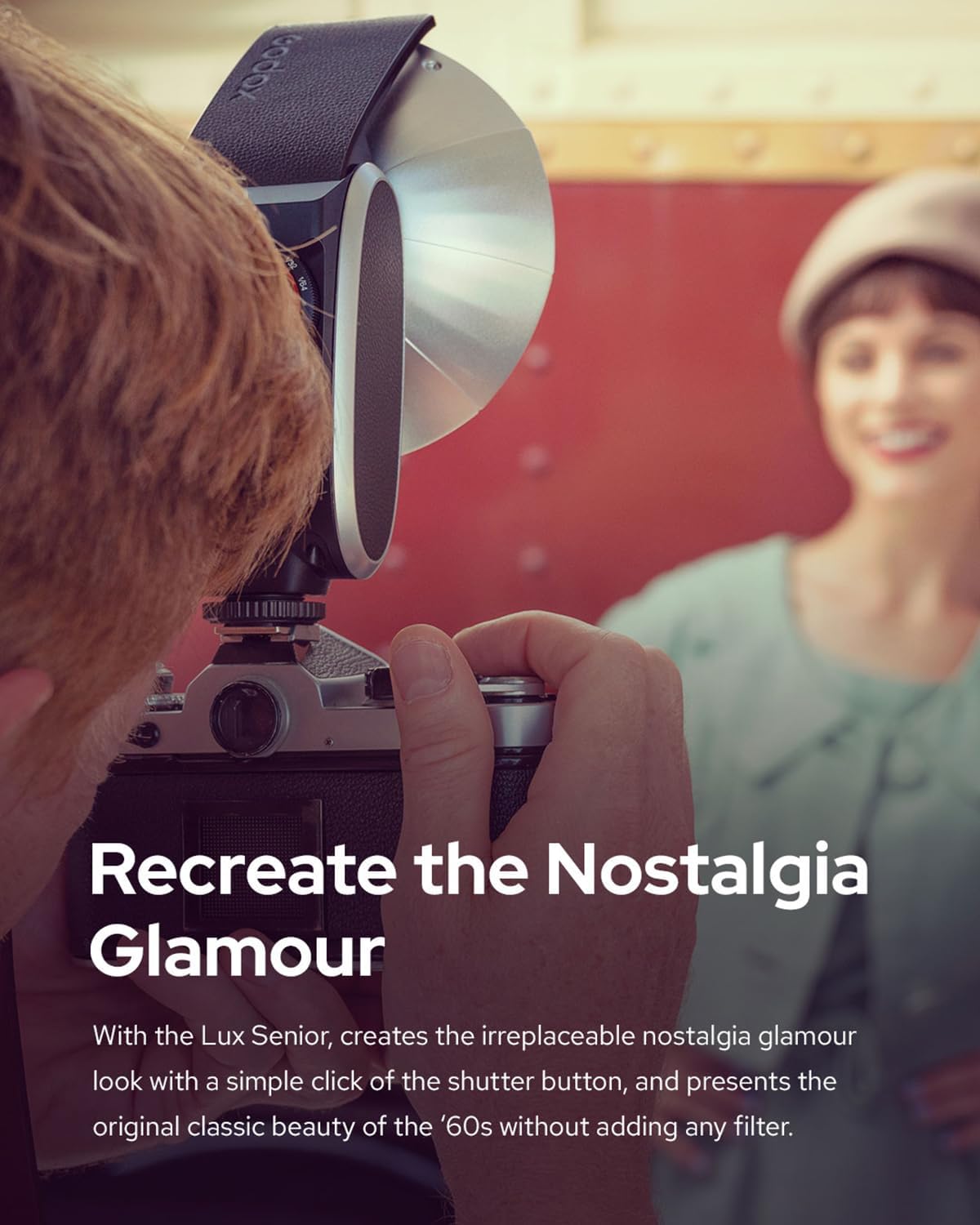 Flash de Cámara Retro Godox LUX Senior 3