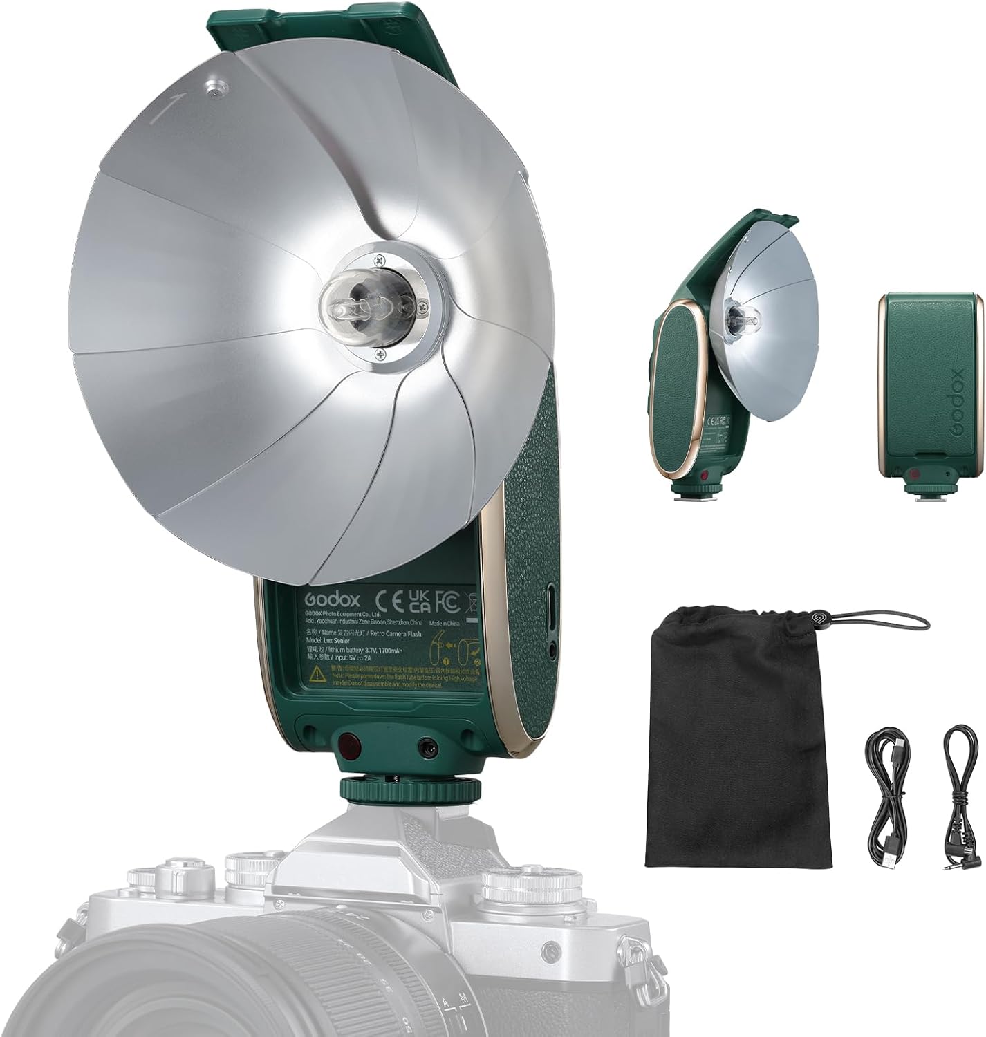 Flash de Cámara Retro Godox LUX Senior 5