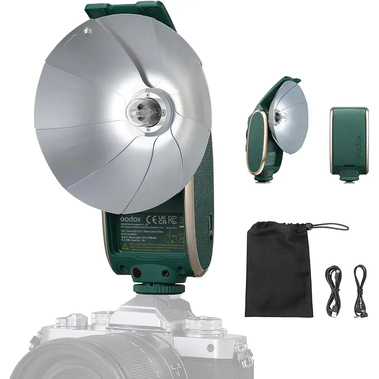 Flash de Cámara Retro Godox LUX Senior 5