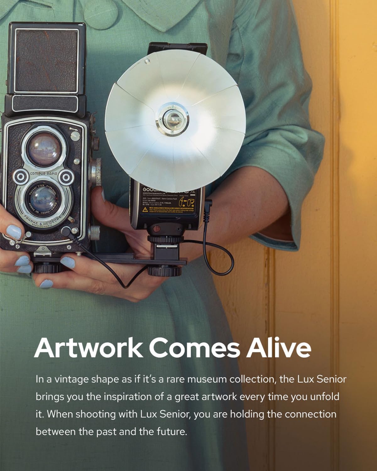 Flash de Cámara Retro Godox LUX Senior 2