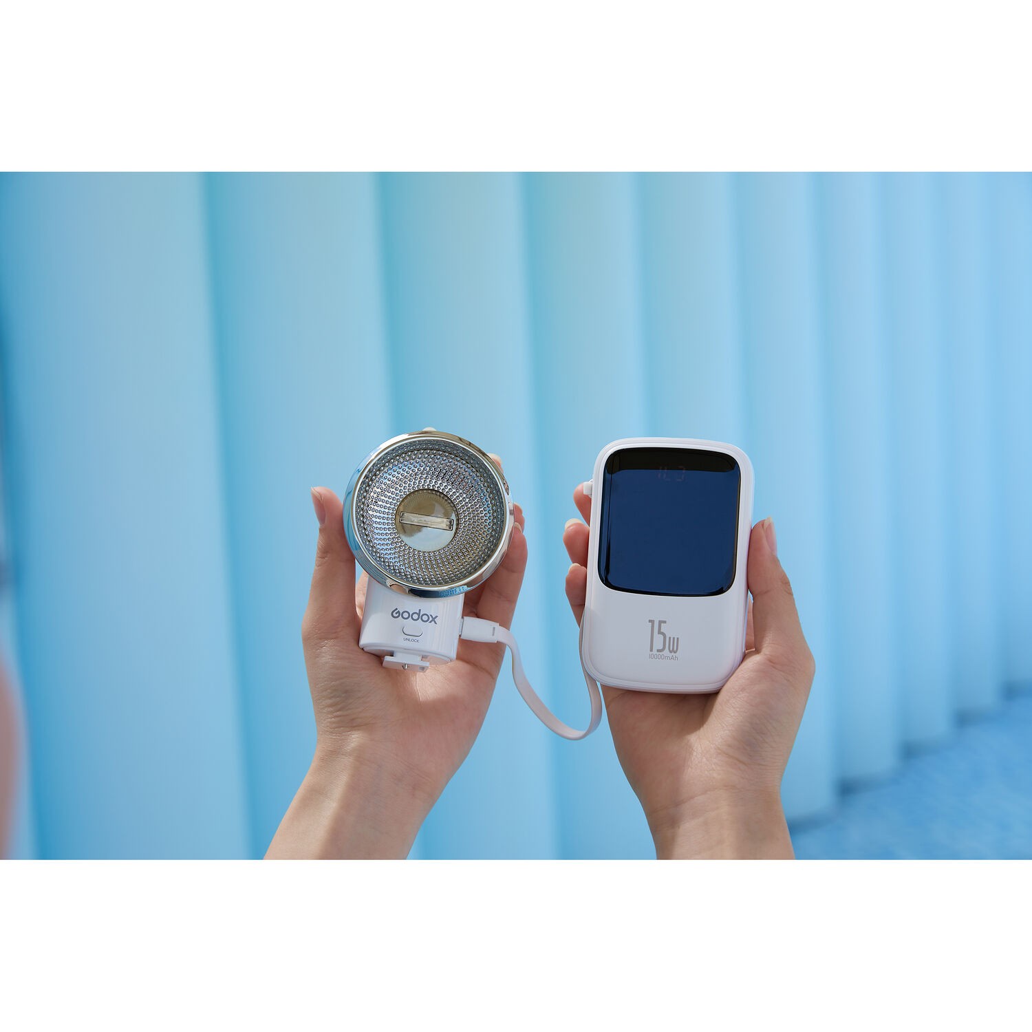 Flash de Cámara Godox Lux Elf de Contacto Central 9