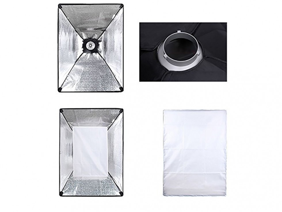 Softbox Rectangular Godox SB-BW-80120 de 80 × 120 cm con Montura Bowens 6