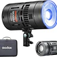Luz LED RGB Godox KNOWLED MS60R para Video - Miniatura 2