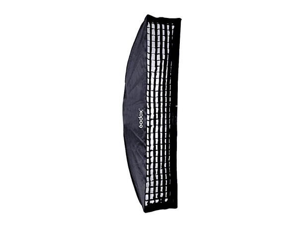 Softbox Godox de 30 × 120 cm con Grilla y Montura Bowens