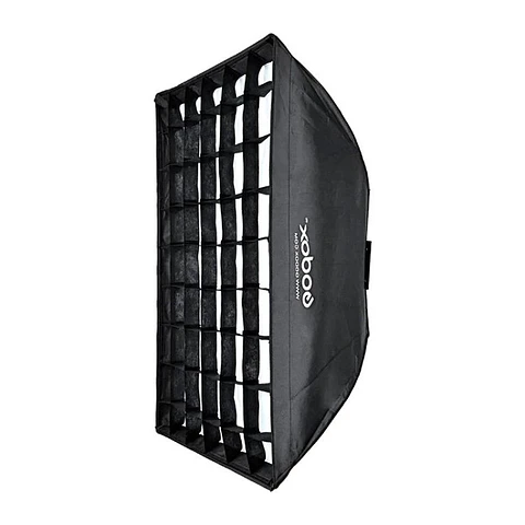 Softbox Godox de 80 × 120 cm con Grilla y Montura Bowens