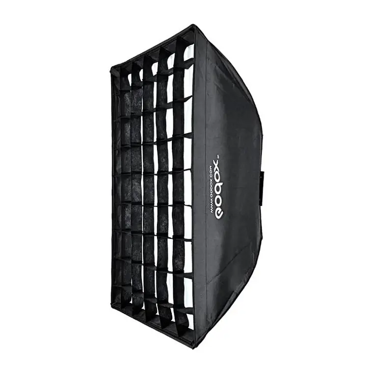 Softbox Godox de 80 × 120 cm con Grilla y Montura Bowens 1