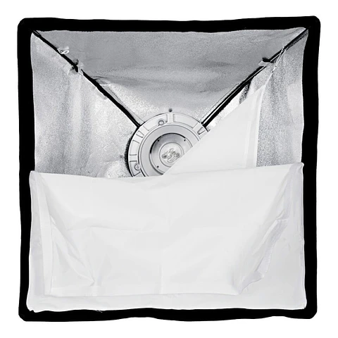 Softbox Godox de 60 × 60 cm con Grilla y Montura Bowens