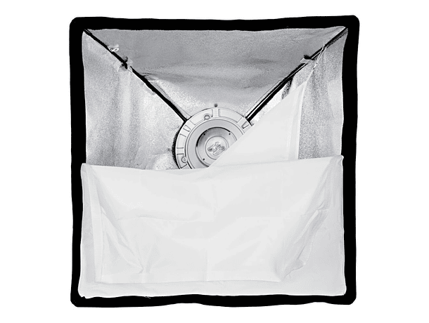 Softbox Godox de 60 × 60 cm con Grilla y Montura Bowens