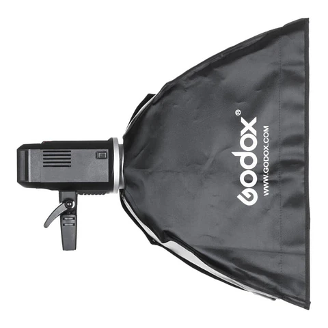 Softbox Godox de 60 × 60 cm con Grilla y Montura Bowens