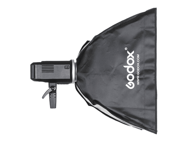 Softbox Godox de 60 × 60 cm con Grilla y Montura Bowens