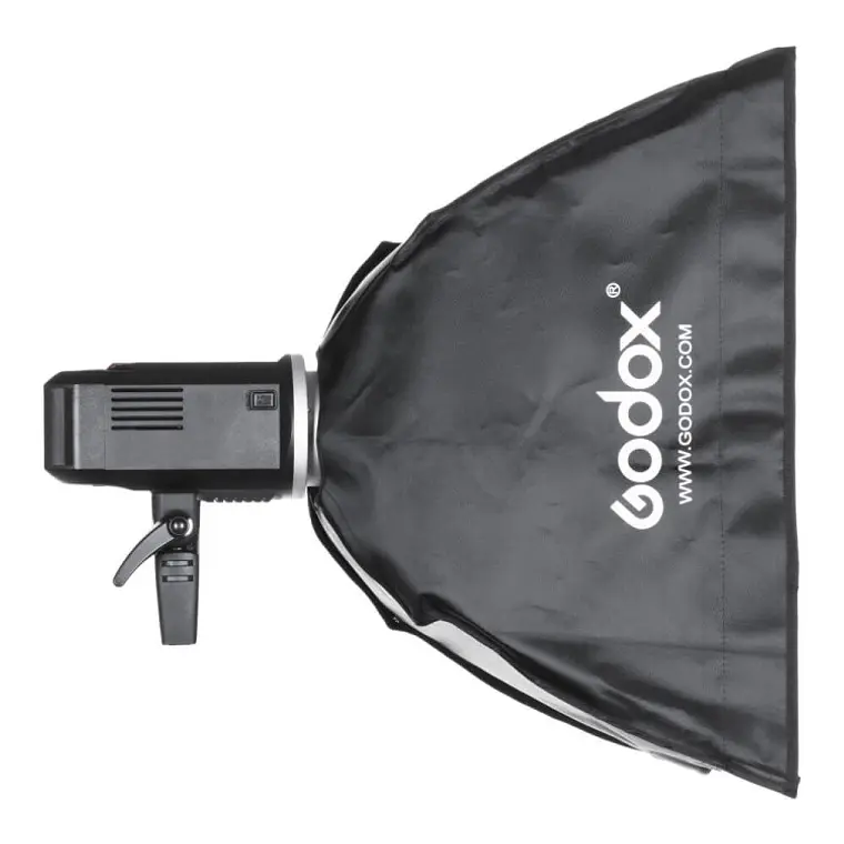 Softbox Godox de 60 × 60 cm con Grilla y Montura Bowens 1