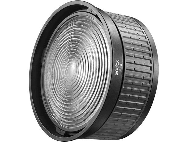 Lente Fresnel Godox FLS8 de Gran Tamaño con Montura Bowens para Cañones LED