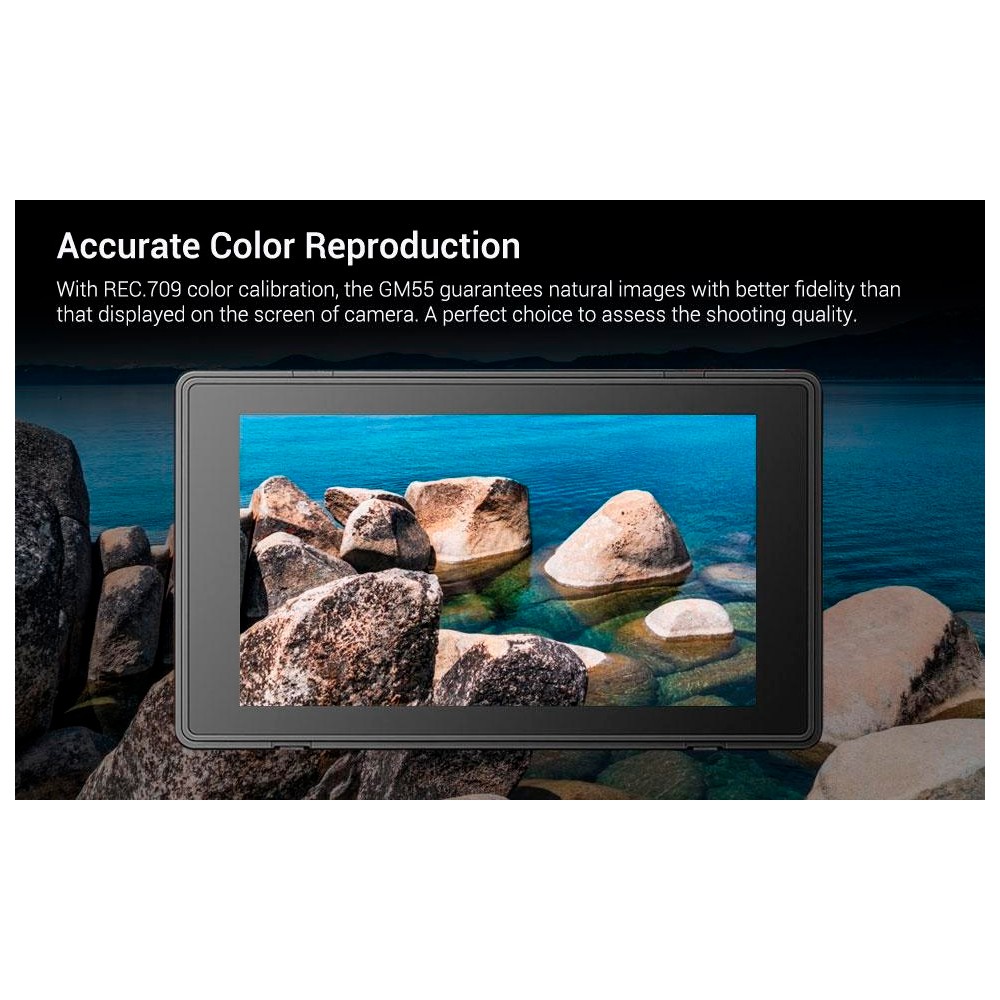 Monitor Touchscreen Godox GM55 para Cámaras 5